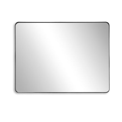 SUMERAIN rektangulært baderomsspeil, 40x30 tommer speil med aluminiumsramme og herdet glass for store baderomsvegger, horisontal eller vertikal montering