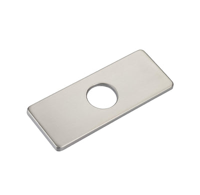 4" hull dekkplate, baderomskran dekselplate