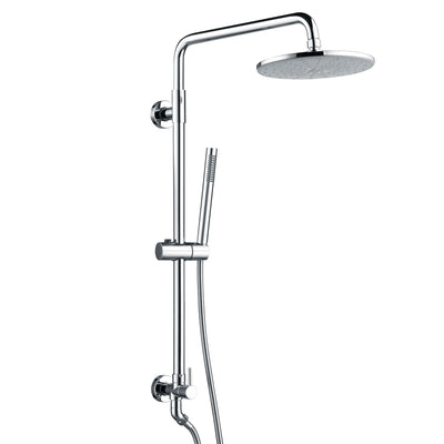 Sumerain ettermonteringssystem for regndusjhoder med 9 tommers 2,5 GPM dusjhode, kromfinish
